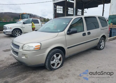 2007 Chevrolet Uplander Ls z USA, uszkodzony, nr VIN 1GNDV23137D154702